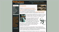 Desktop Screenshot of frontiersofscience.org